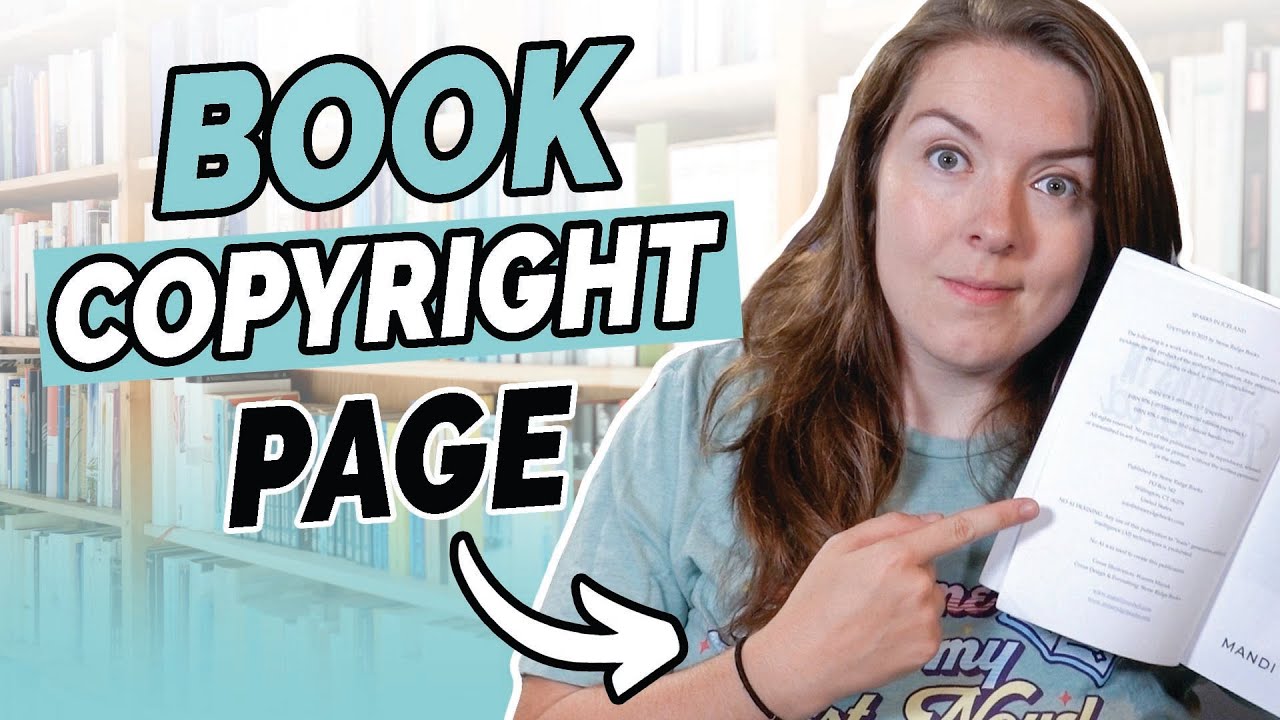 What Goes on the Copyright Page of Your Book? Self-Publishing Tips ...