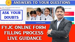 11th online admission Live Guidance | Answers to Your Questions | Ask your Doubts