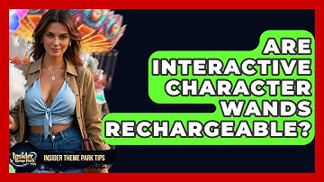 Are Interactive Character Wands Rechargeable? - Insider Theme Park Tips
