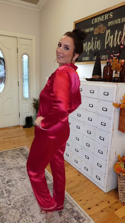 Silky Satin Pajamas in 17 Colors | Comfort Fit & True to Size