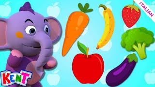🍓🥦 Imparare Frutta E Verdura | Kent l'elefante Italiano | Cartoni Animati