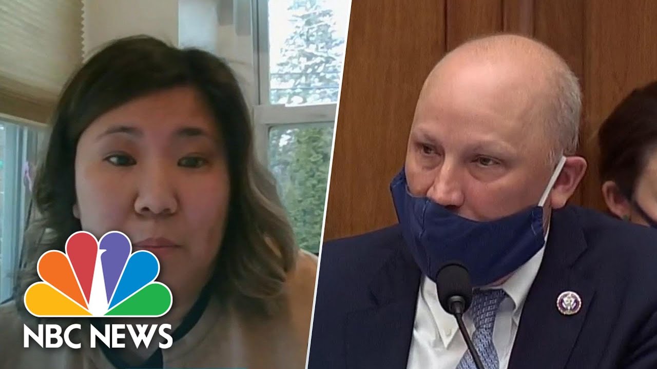 Rep. Meng To Republican Lawmaker: 'We Will Not Let You Take Our Voice Away From Us' | NBC News NOW