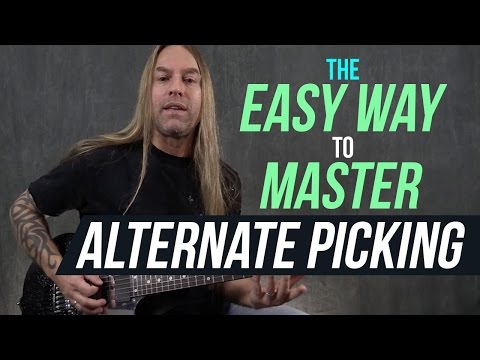 The Easy Way to Master Alternate Picking!