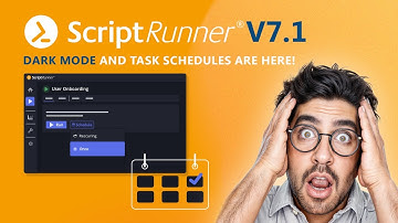 ScriptRunner Release 7.1 - What