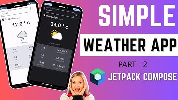 Weather app with Retrofit 🔥 | Android Studio | Jetpack Compose 2025 (part -2)