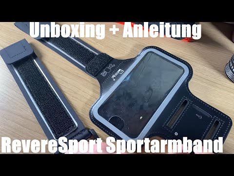 RevereSport Sportarmband kompatibel iPhone 7/8 Mit Fingerprind-Identifizierung Unboxing & Anleitung