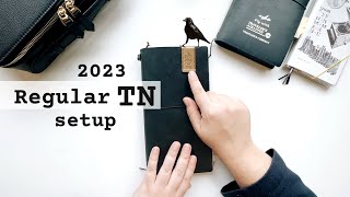 My 2023 Traveler&#39;s Notebook Setup and Ideas | #travelersnotebook #travelersnotebook2023
