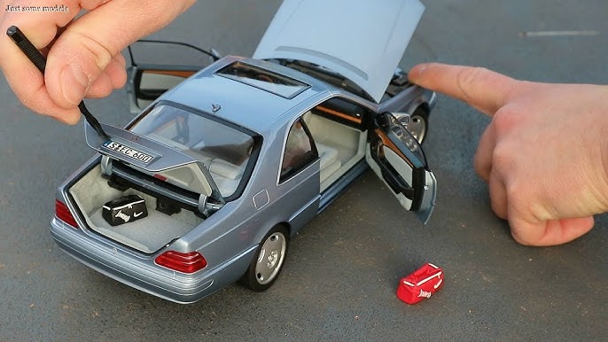 1:18 Mercedes-Benz C140 CL600 - Norev Dealer Edition [Unboxing 