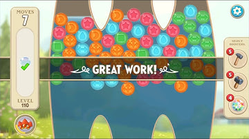 Moomin: Puzzle & Design Level 110 - NO BOOSTERS GAMEPLAY + STORY 🌲🐿️ | SKILLGAMING ✔️