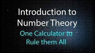 Elementary Number Theory: One Calculator to Rule them All screenshot 1