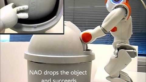 Long version_Robot NAO Learning in Continuous Action Spaces for Acquiring Affordances