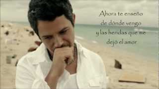 Miniatura de vídeo de "No Me Compares - Alejandro Sanz (Letra HD)"