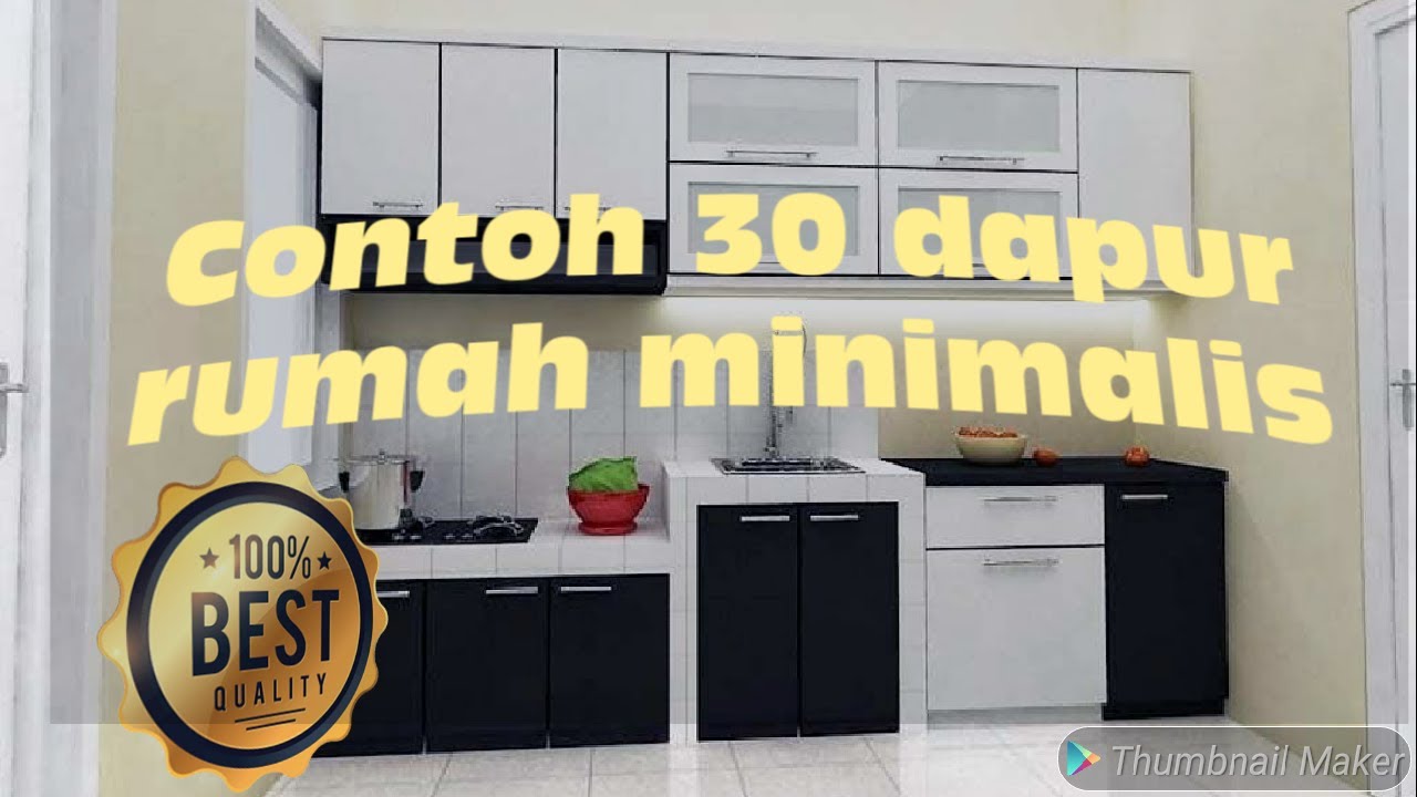 30 Dapur Minimalis 2020 YouTube