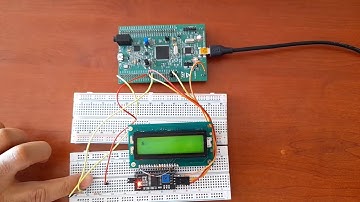 STM32F4 + I2C + LCD + CubeMX + Keil (EXTI line interrupt detected)