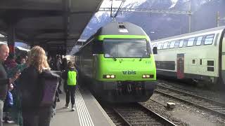 GoldenPass Express from Zurich to Interlaken to Montreux