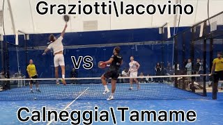 Graziotti\Iacovino vs Calneggia\Tamame 7-5 4-6 7-6(4) Quarter Final Circuito Open 2022