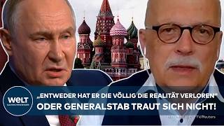 UKRAINE-KRIEG: Putin schaltet auf stur ‒ Hat Kreml-Chef n...