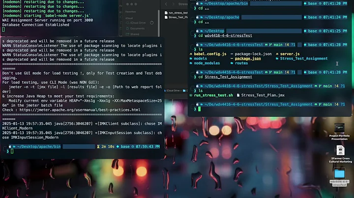 JMeter Stress Testing