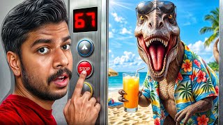 I Should Not Have Entered This Elevator... 😨!! screenshot 3