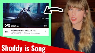 Taylor Swift Reaction - BABYMONSTER - 'SHEESH' M/V