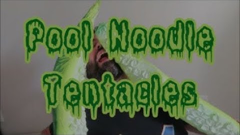 Pool Noodle Tentacles