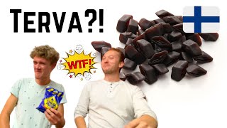 Trying (disgusting) Finnish Sweets | Salmiakki, Terva, Tyrkisk Peber etc.