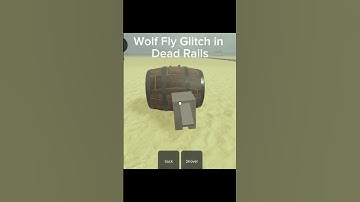Trying the Wolf Fly Glitch in Dead Rails #roblox #deadrails