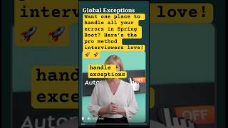 Spring Boot Interview: Global Exception Handling Explained 💡 | Java Must-Know 🚀#shorts #interview