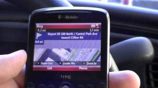 Bing Mobile Navigation on the Dash 3G