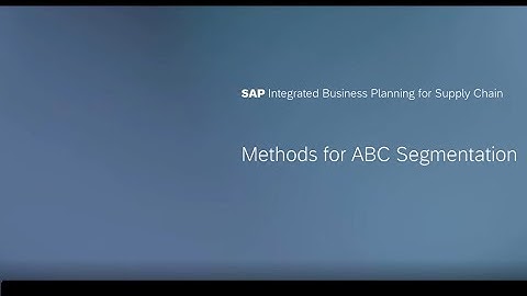 Methods for ABC Segmentation