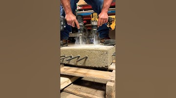 Concrete Drilling Drag Race!