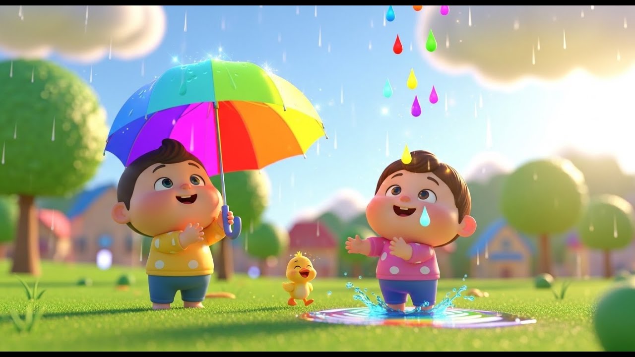 Rain Rain Go Away | Classic Weather Song for Kids | Sunny Day Nursery ...