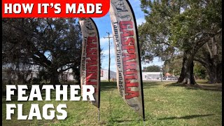How It's Made: Feather Flags From Start to Finish