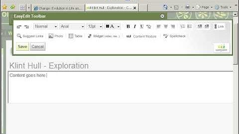 Change IS - wiki 3 (creating and editing wiki pages)