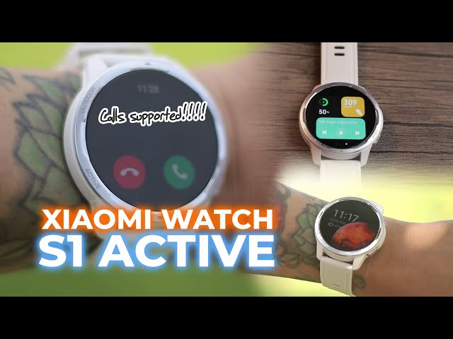 Test Xiaomi Watch S1 Active : elle troque le luxe de la Watch S1