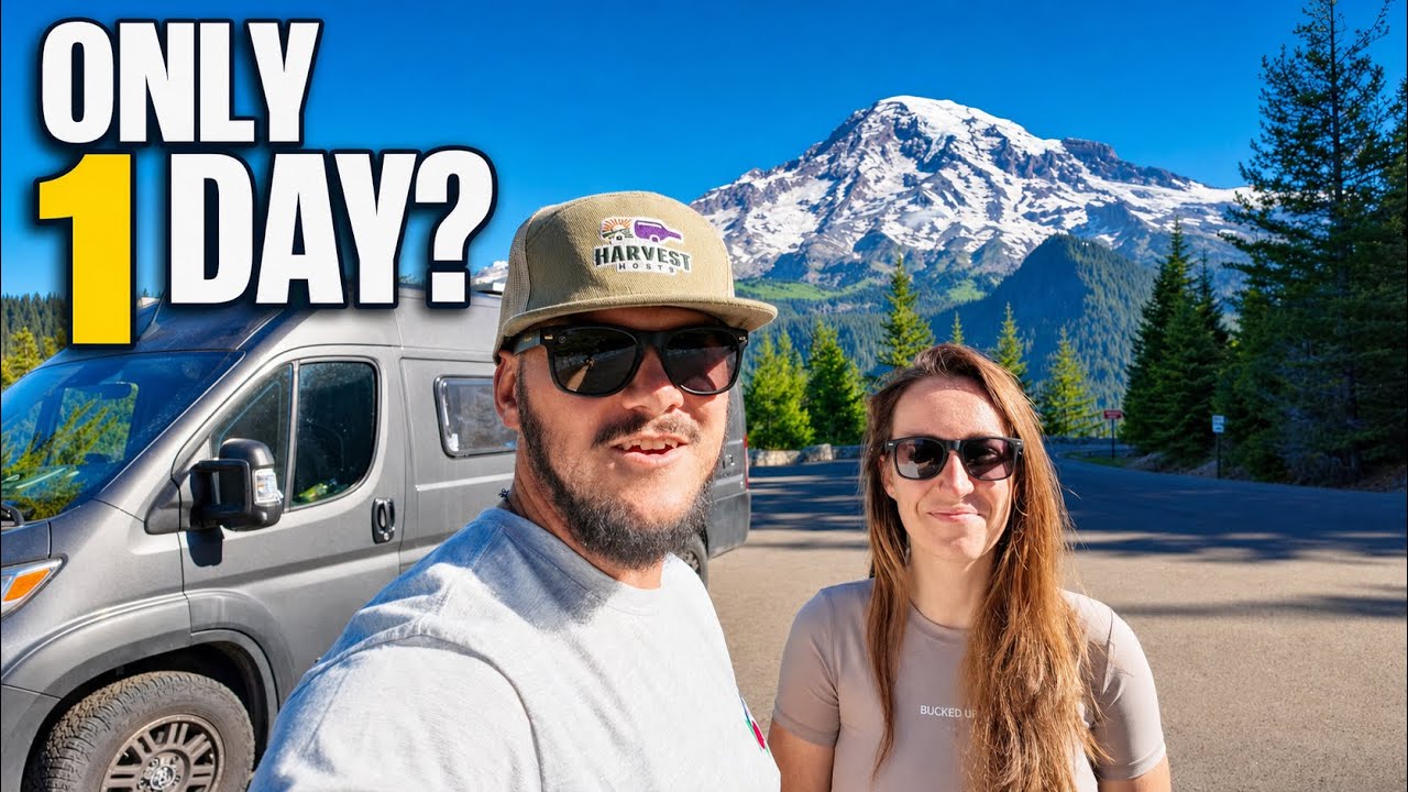 Only ONE DAY at Mount Rainer? Here's How to Make it Count