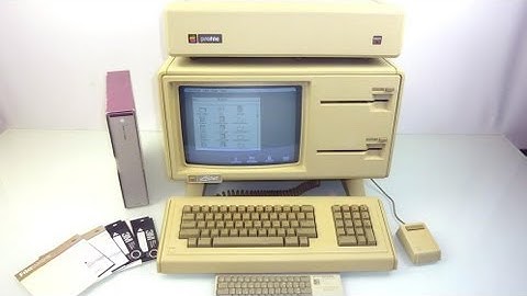 Apple Lisa 1 - incredible rare milestone from 1983