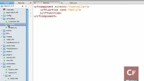 Hello World: ColdFusion on Wheels