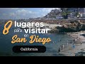 Los MEJORES 8 LUGARES de SAN DIEGO | Turismo en CALIFORNIA | Things to do in San Diego