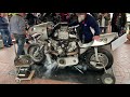 The 5000cc V Twin Merlin - Flame Popping Bike ROLLS ROYCE