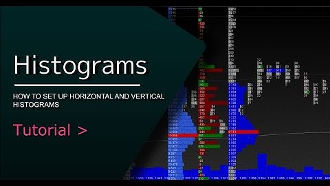 Vertical Histogram | Horizontal Histogram. How to set up histograms