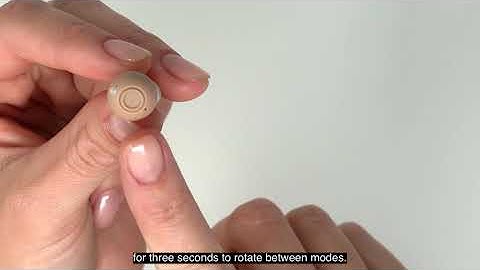 Audien Hearing Atom Pro 2 How To Switch Modes