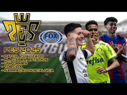 PES 2017 PATCH ATUALIZADO 2025 DE GRAÇA!!! #proevolutionsoccer #pes