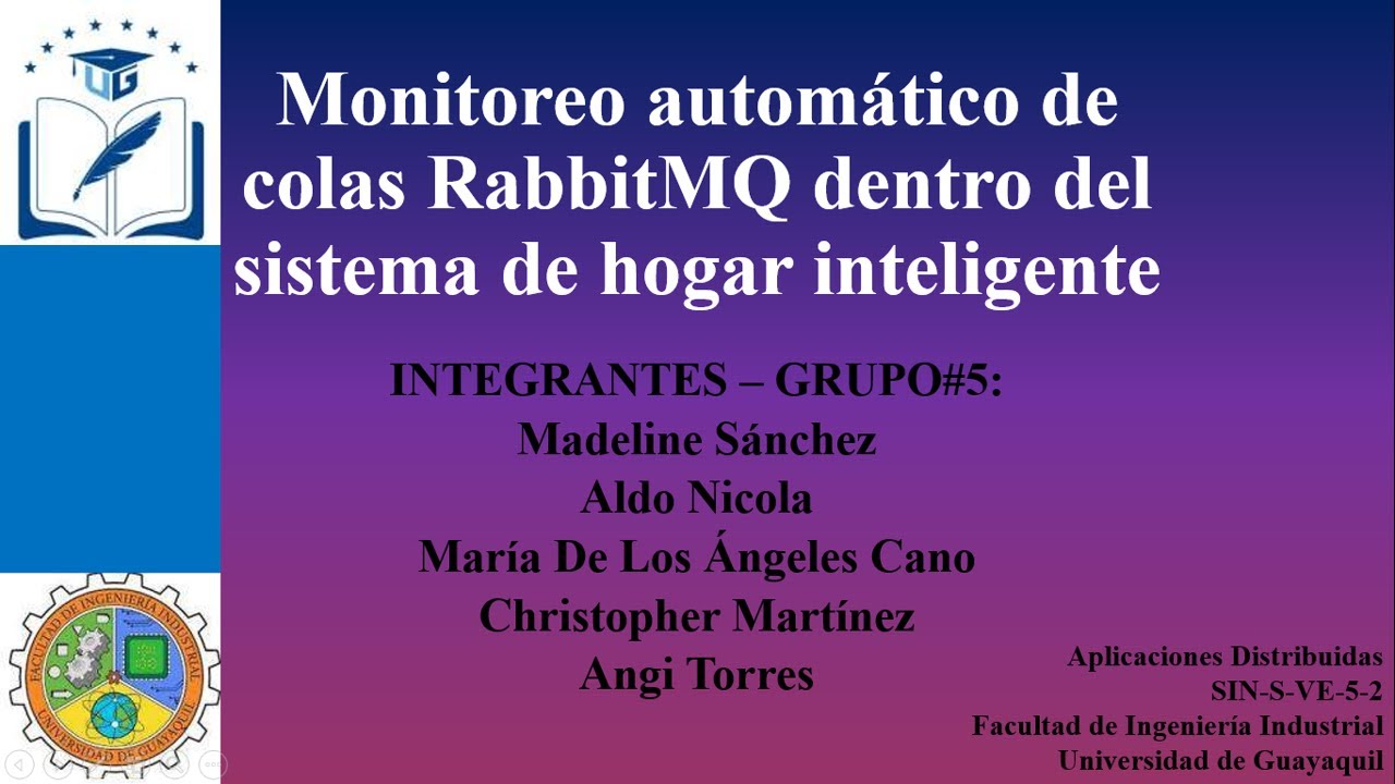 Monitoreo automático de colas RabbitMQ dentro del sistema de hogar ...
