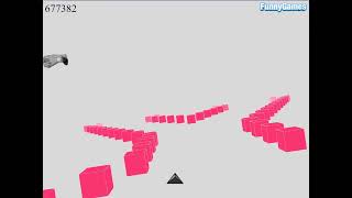 Cubefield gameplay