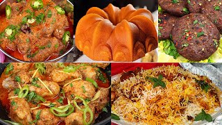 Complete Dawat Menu By Cooking With Passion, Traditioan Recipes, Chicken Karahi, Biryani, Kabab Cake