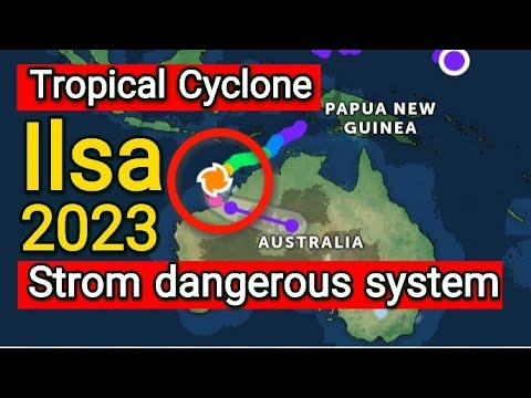 Tropical Cyclone Ilsa 2023 This is a dangerous system - YouTube