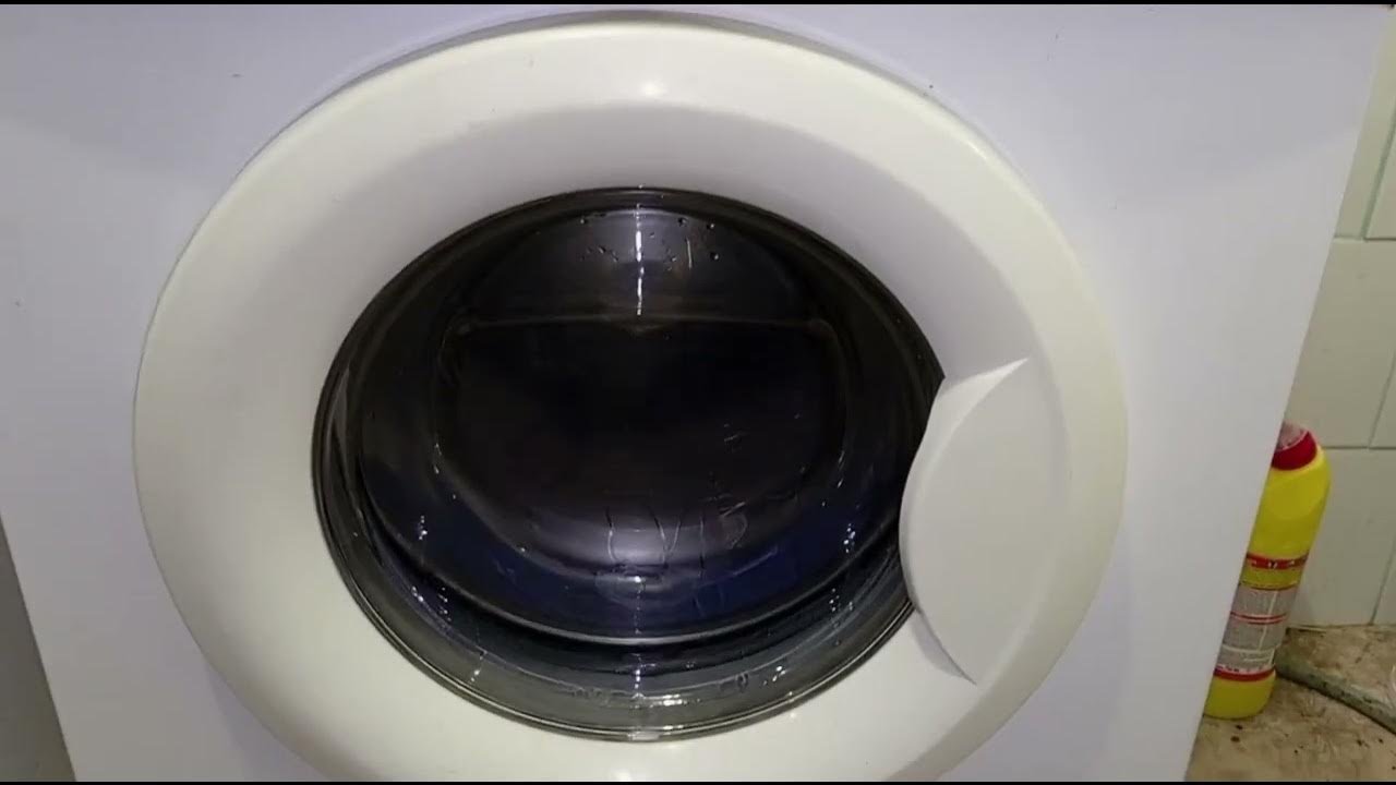 LG 3.5 kg WD80160S synthetic 40°c eco: last spin - YouTube