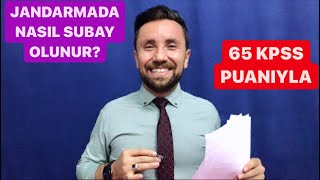 JANDARMA SUBAYI NASIL OLUNUR? (65 KPSS PUANIYLA)