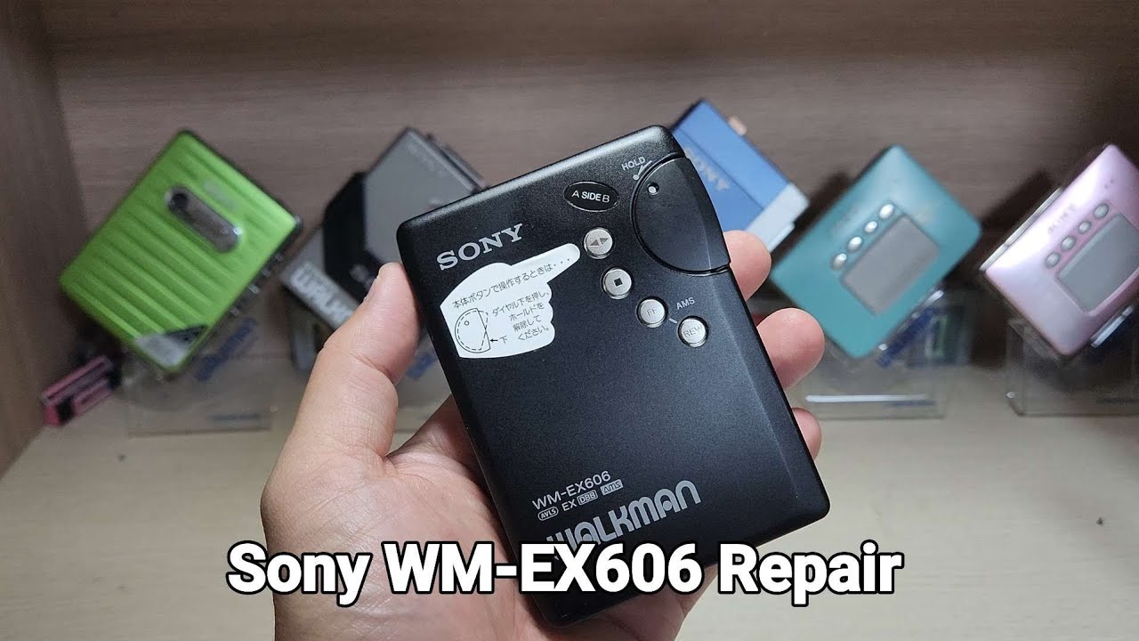 Sony WM-EX606 Repair Cassette Player Walkman - YouTube